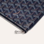 Goyard Senat MM Pouch Navy Blue - Image 3
